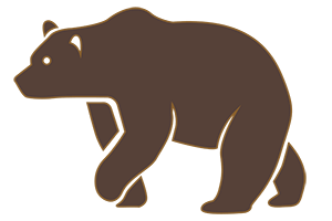 Grizzly Mats Logo Bear