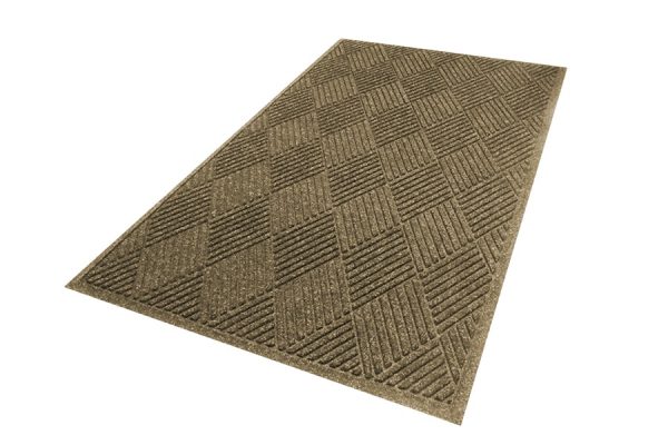 WaterHog Diamond Isolated Whole Mat Fashion Border Camel Website