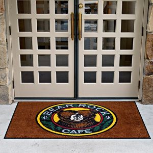 grizzly mats custom logo floor mats for businesses in Columbia